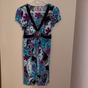 Sexy Floral HeartSoul Dress - Large